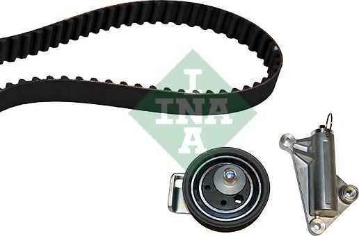 INA 530 0200 10 - Комплект зубчатого ремня ГРМ autospares.lv