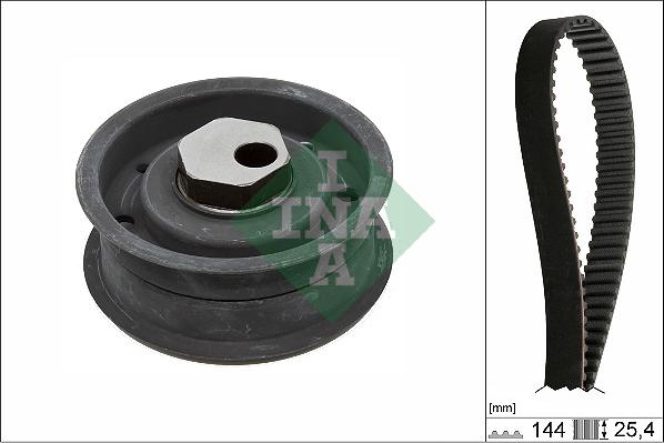 INA 530 0713 10 - Комплект зубчатого ремня ГРМ autospares.lv