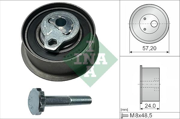 INA 531 0923 10 - Натяжной ролик, зубчатый ремень ГРМ autospares.lv