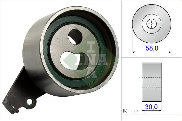 INA 531 0674 20 - Натяжной ролик, зубчатый ремень ГРМ autospares.lv