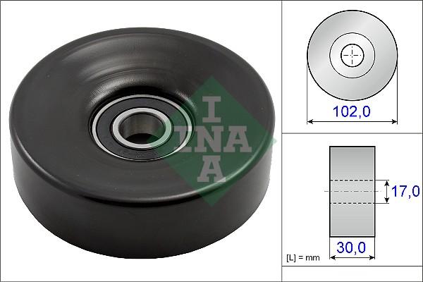 INA 531 0831 10 - Ролик, поликлиновый ремень autospares.lv