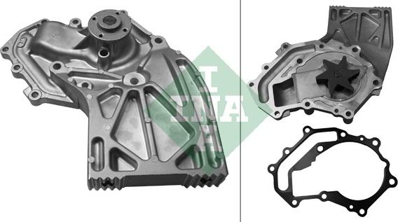 INA 538 0384 10 - Водяной насос autospares.lv