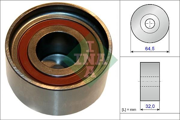 INA 532 0675 10 - Направляющий ролик, зубчатый ремень ГРМ autospares.lv