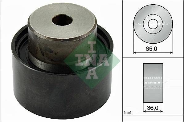 INA 532 0140 20 - Направляющий ролик, зубчатый ремень ГРМ autospares.lv