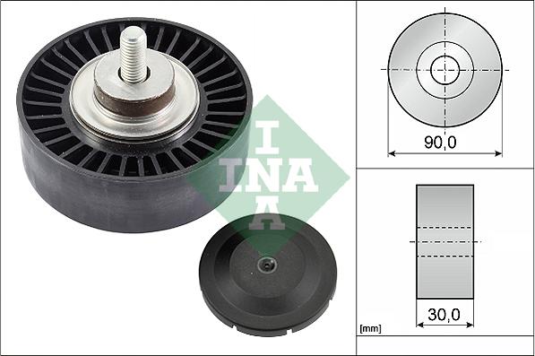 INA 532 0752 10 - Ролик, поликлиновый ремень autospares.lv