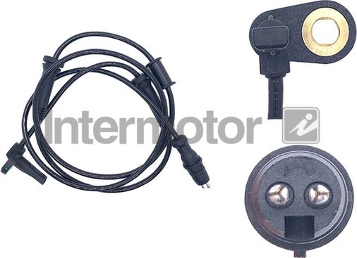INTERMOTOR 60666 - Датчик ABS, частота вращения колеса autospares.lv