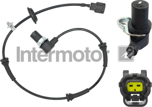 INTERMOTOR 60830 - Датчик ABS, частота вращения колеса autospares.lv