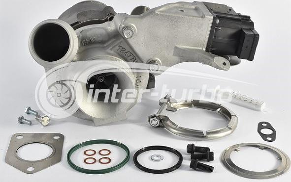 INTER-TURBO IT-49135-05895 - Турбина, компрессор autospares.lv