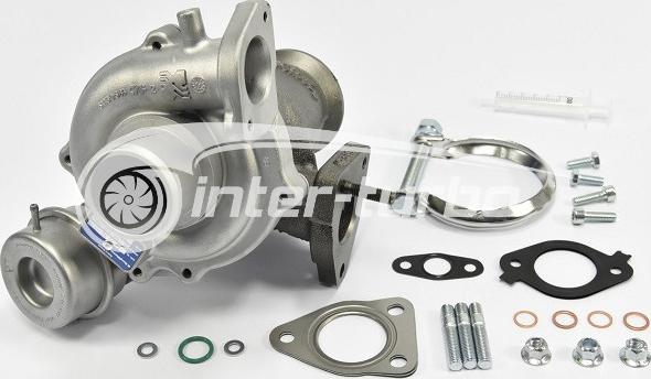 INTER-TURBO IT-54399700093 - Турбина, компрессор autospares.lv