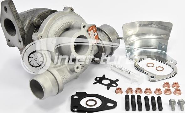 INTER-TURBO IT-54399700076 - Турбина, компрессор autospares.lv