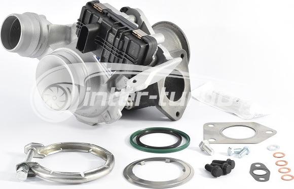 INTER-TURBO IT-54359700048 - Турбина, компрессор autospares.lv