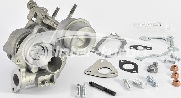 INTER-TURBO IT-54359700018 - Турбина, компрессор autospares.lv