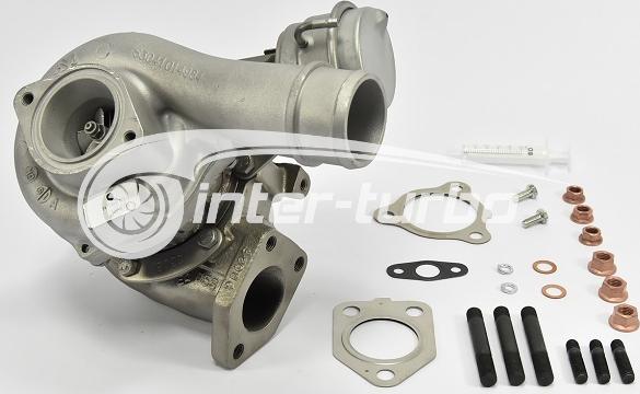 INTER-TURBO IT-53039700126 - Турбина, компрессор autospares.lv