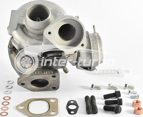 INTER-TURBO IT-750431 - Турбина, компрессор autospares.lv