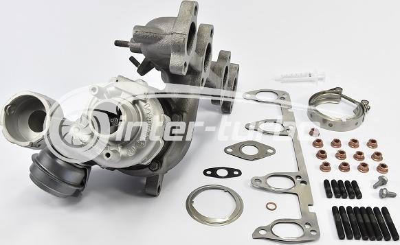 INTER-TURBO IT-751851 - Турбина, компрессор autospares.lv