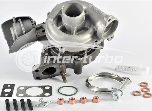 INTER-TURBO IT-753420 - Турбина, компрессор autospares.lv