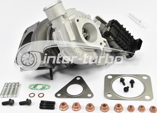 INTER-TURBO IT-752610 - Турбина, компрессор autospares.lv