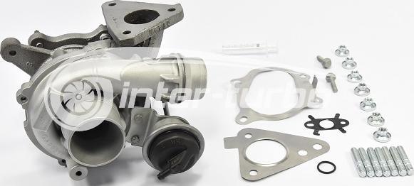 INTER-TURBO IT-757349 - Турбина, компрессор autospares.lv