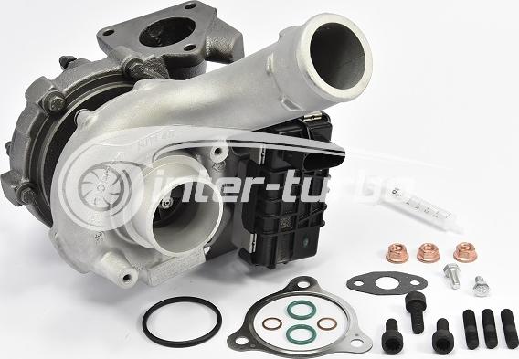 INTER-TURBO IT-769701 - Турбина, компрессор autospares.lv