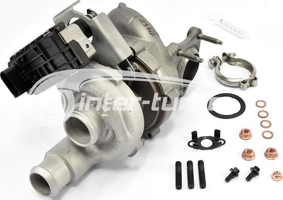 INTER-TURBO IT-763647 - Турбина, компрессор autospares.lv