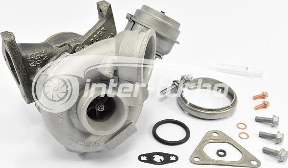 INTER-TURBO IT-709836 - Турбина, компрессор autospares.lv