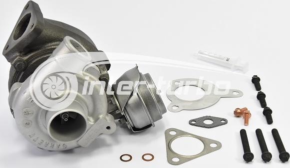 INTER-TURBO IT-705097 - Турбина, компрессор autospares.lv