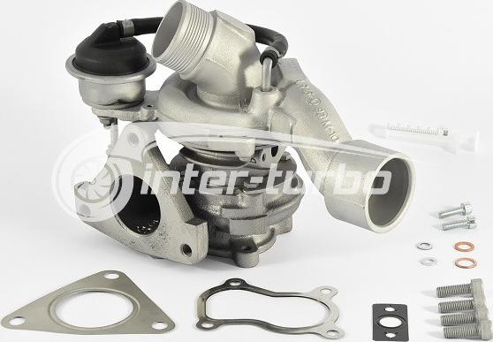 INTER-TURBO IT-701072 - Турбина, компрессор autospares.lv