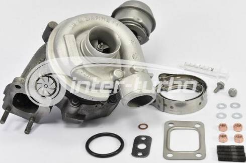 INTER-TURBO IT-707114 - Турбина, компрессор autospares.lv