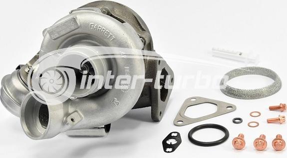 INTER-TURBO IT-711017 - Турбина, компрессор autospares.lv