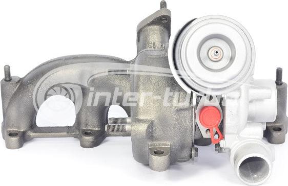 INTER-TURBO IT-713673 - Турбина, компрессор autospares.lv