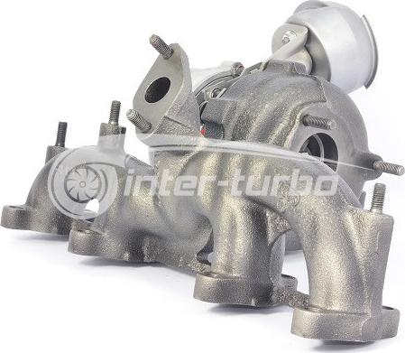 INTER-TURBO IT-713673 - Турбина, компрессор autospares.lv