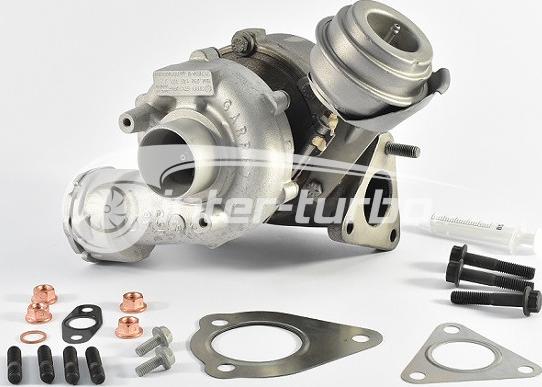 INTER-TURBO IT-717858 - Турбина, компрессор autospares.lv