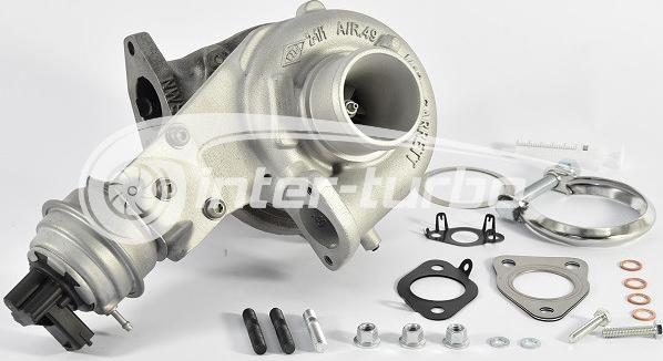 INTER-TURBO IT786137 - Турбина, компрессор autospares.lv