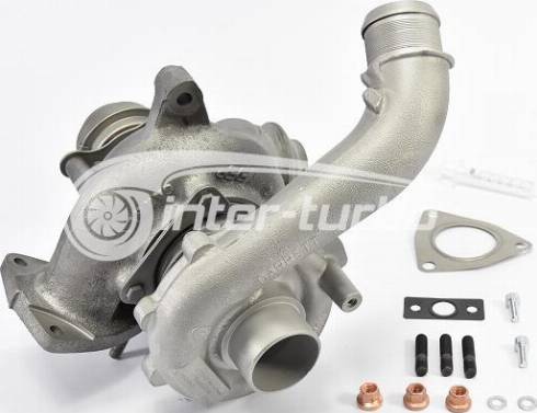 INTER-TURBO IT-726683 - Турбина, компрессор autospares.lv