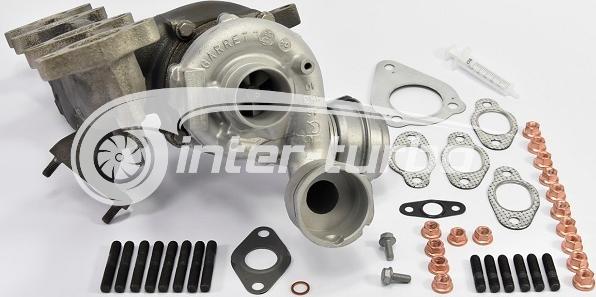 INTER-TURBO IT-721021 - Турбина, компрессор autospares.lv