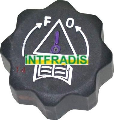 INTFRADIS 50.94BL - Крышка, резервуар охлаждающей жидкости autospares.lv