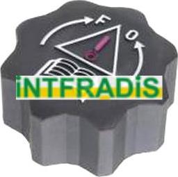 INTFRADIS 50.93BL - Крышка, резервуар охлаждающей жидкости autospares.lv