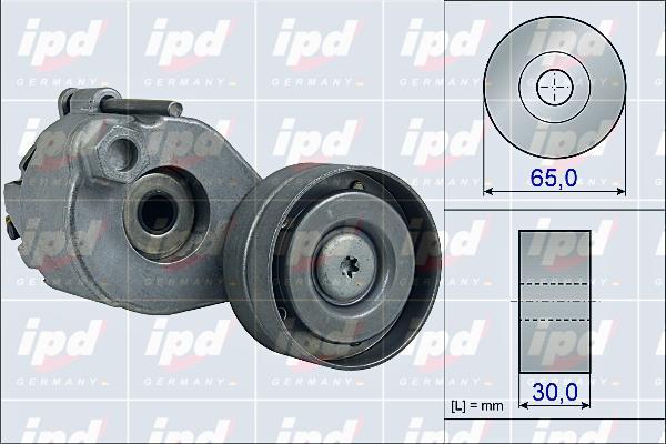 IPD 15-3996 - Натяжитель, поликлиновый ремень autospares.lv