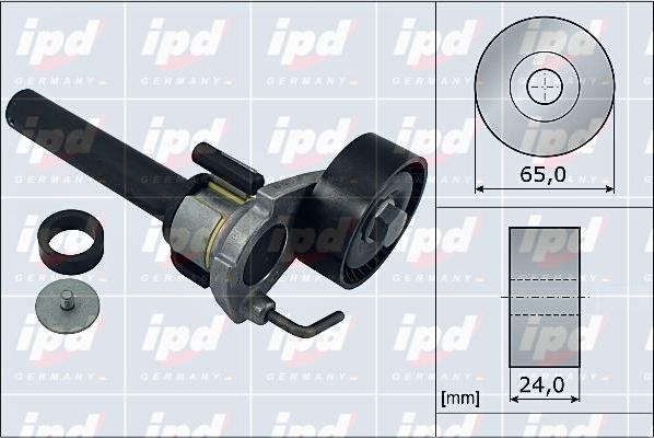 IPD 15-3894 - Натяжитель, поликлиновый ремень autospares.lv