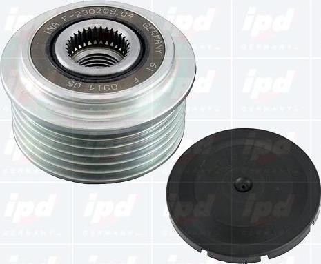 IPD 15-3280 - Шкив генератора, муфта autospares.lv