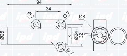 IPD 13-0712 - Успокоитель, зубчатый ремень autospares.lv