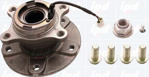 IPD 30-2355 - Подшипник ступицы колеса, комплект autospares.lv