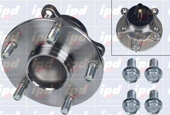 IPD 30-2370 - Подшипник ступицы колеса, комплект autospares.lv