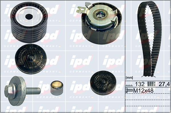 IPD 20-1917 - Комплект зубчатого ремня ГРМ autospares.lv