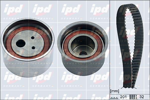 IPD 20-1841 - Комплект зубчатого ремня ГРМ autospares.lv