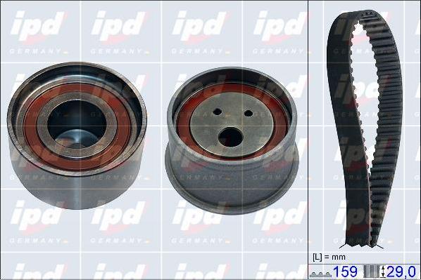 IPD 20-1814 - Комплект зубчатого ремня ГРМ autospares.lv