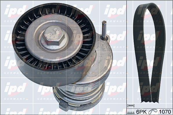 IPD 20-1881 - Поликлиновый ременный комплект autospares.lv