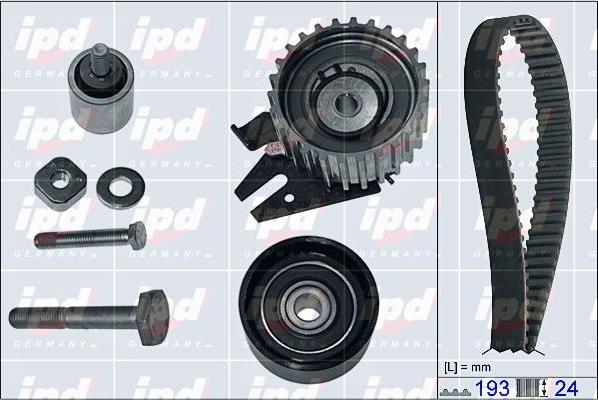 IPD 20-1820 - Комплект зубчатого ремня ГРМ autospares.lv