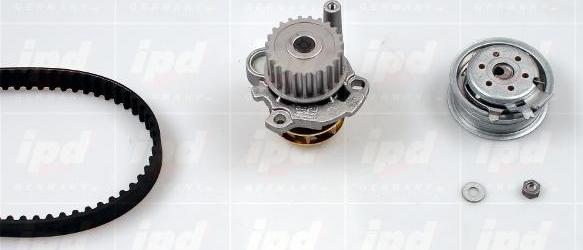 IPD K62050 - Водяной насос + комплект зубчатого ремня ГРМ autospares.lv