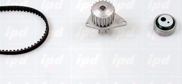 IPD K62014 - Водяной насос + комплект зубчатого ремня ГРМ autospares.lv